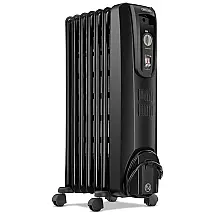 Aquecedor Elétrico Portátil a Óleo, Silencioso, 110V 1500W, DELONGHI KH390715CB, Preto