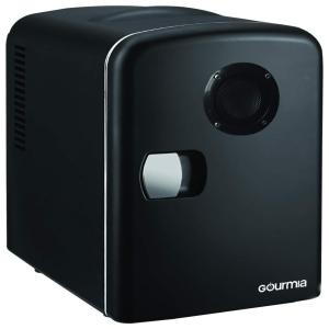 Gourmia GMF668 Thermoelectric Mini Fridge Cooler and Warmer with Bluetooth Speaker 4 Liter, 6 Can For Home,Office, Car, Dorm or Boat Compact