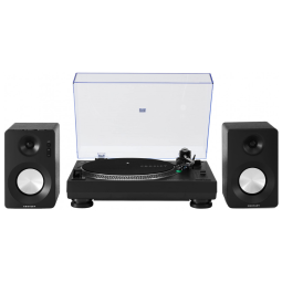 Vitrola Toca-Discos com Bluetooth e Alto-Falantes, KT100BT-BK Crosley Preto