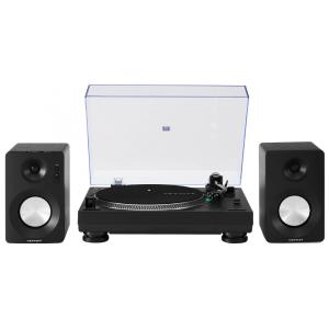 Vitrola Toca-Discos com Bluetooth e Alto-Falantes, KT100BT-BK Crosley Preto