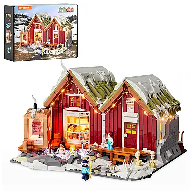 Cabana Spa Inverno Lumibricks Vermelho