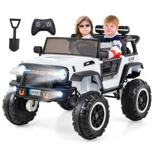 Carrinho Elétrico Infantil INFANS 2 Lugares 4x4, 4 Motores 550W, Jeep SUV, MP3 USB Controle Remoto, 24V