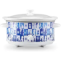 Disney Panela Elétrica de 5 L Personalizada da Frozen, 110V, Branca e Azul