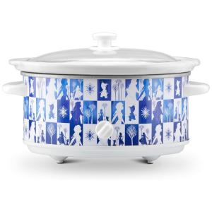 Disney Panela Elétrica de 5 L Personalizada da Frozen, 110V, Branca e Azul