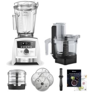 Liquidificador 1,8L com 10 Velocidades, Visor Digital, Desligamento Automático, e Acessórios, 110V 2500W, Vitamix A3500 Gourmet SmartPrep