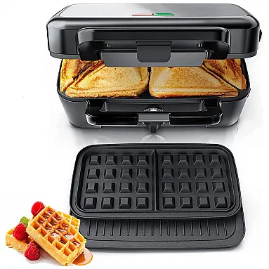 Sanduicheira e Máquina de Waffle