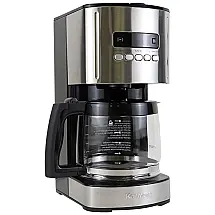 Cafeteira Elétrica Programável até 12 Xícaras, Aço Inoxidável, 650W, 110v, KENMORE 00840704, Preto