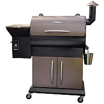 Churrasqueira Elétrica, para 20 pessoas, 1600 W, marrom dourado, 110v, CUISINART CPG 6000, Marrom
