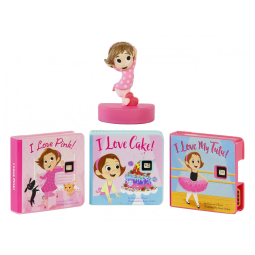 Coleção de Histórias para Máquina dos Sonhos Little Tikes, 1 Personagem e 3 Historias, Eu Amo