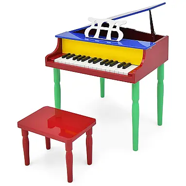 Piano Clássico Infantil de Madeira