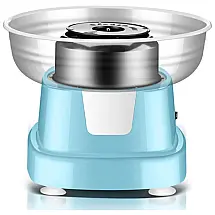 Máquina de Algodão Doce Elétrica, 400W, 110v, JYDQM, Azul