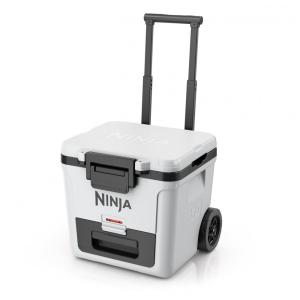Caixa Térmica com Rodas Ninja FrostVault 28 L Branco Gaveta Dry Zone Isolada