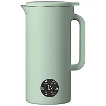 Máquina de Leite de Soja Automática Soymilk 350 mL em Aço Inoxidável, 110v, IRISHOM, Verde