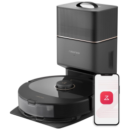 Aspirador Robô e Esfregão Roborock Q8 Max, Autolimpeza, Limpeza sem Esforço por até 7 Semanas, Esquiva de Obstáculos, Sucção de 5500 Pa