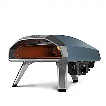 Forno de Pizza Ooni Koda 2 35,5 cm a Gás Portátil Pedra Refratária Alta Temperatura 500°C Napolitana Externo Azul-Ardósia