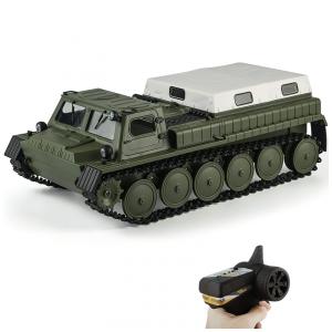 Caminhão de Transporte Militar em Escala 1:16 com Controle Remoto, 2.4 Ghz, Fiscca