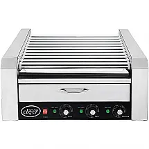 Máquina de Hot Dog, para 30 Salsichas, Aço Inox, 1400W, 110v, CLEVR, Prateado