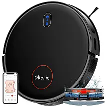 Aspirador de Pó Robô Ultenic D6s com Conexão WI FI, 110V, Preto