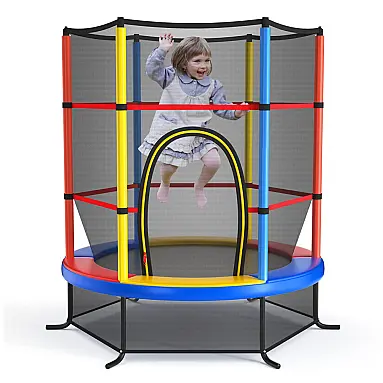 Trampolim Giantex para crianças, trampolim