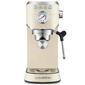 Máquina de Café Expresso CASABREWS CM5418 20 Bar, Com Batedor de Leite e Design em Aço Inox - Faz Latte, Cappuccino e Mais!