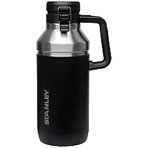 Cooler Portátil para Garrafas de cerveja com Isolamento Duplo, Aço Inox, STANLEY 10 06688 016, Preto
