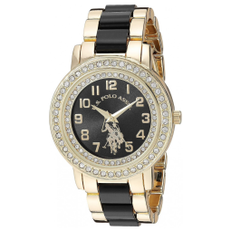Relógio Feminino Analógico Relógio An de Qartzo C40229, U.S. POLO ASSN. USC40229, Preto