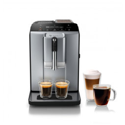 Máquina de Café Expresso Automática com Moedor de Cerâmica, Painel de Controle LCD e Touch, 110V, Bosch TIU20508 série 300