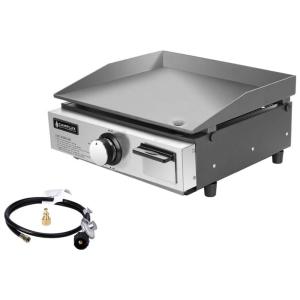 Churrasqueira a Gás Portátil com 1 Queimador, 15000 BTU, CAMPLUX, Preto