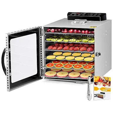 Desidratador de Alimentos, 6 Bandejas,