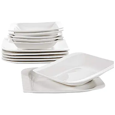 Conjunto de Pratos Rasos e