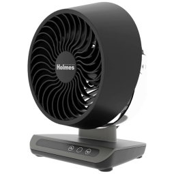 Ventilador de Mesa Digital com 3 Velocidades e Inclinação Ajustável 90 ideal para Quarto, Cozinha e Escritório, 110V 40W, HOLMES Blizzard