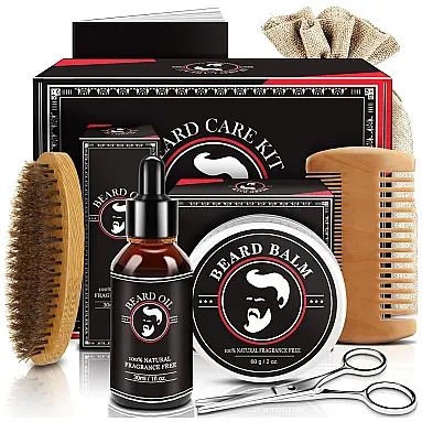 Kit para Barba Profissional Portátil