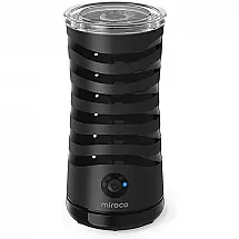 Miroco Batedor de leite, Fabricante de espuma macia Electric Steamer para espuma de leite quente e fria