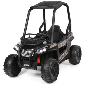 Costzon Ride Gipe p, Adultos Off Road 4X4 Até 15 KM, H, Recarregável, Preto