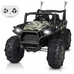 BAHOM Carro, Carrinho Elétrico 12V Recarregável, 2 Lugares, MP3, Bluetooth, Verde, 3