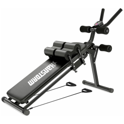 Banco Multiuso para Treino Corpo Inteiro em Casa, HANSTORM, Preto