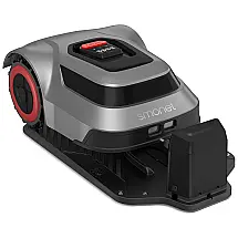 Robô Cortador de Grama Sem Fio, até 1000 m2 com Controle por APP e Mapeamento Inteligente, 110V SMONET, Cinza