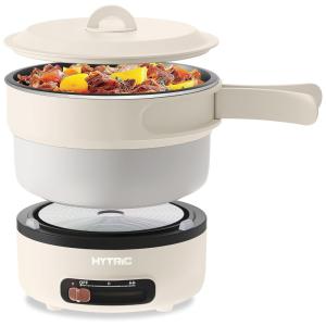 Panela Elétrica Multifuncional 1,5 Litros com Controle de Potência Dupla, 110V 600W, Hytric, Verde