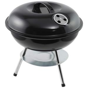 Churrasqueira a Carvão Portátil serve até 5 Pessoas, RENOOK, Preto