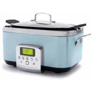 Panela Elétrica Multifuncional 6L, Anodizada com Tela LCD, 110v, GREENPAN CC005109 001, Azul