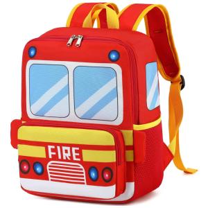 Mochila Escolar Infantil 3D 27cm Bluboon para Meninos e Meninas, Branca