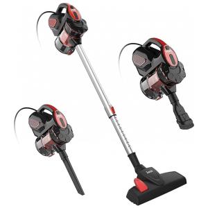 Aspirador de Pó com Fio 6 em 1 com Motor Potente de 600W 18000 Pa, 110V, INSE, Vermelho