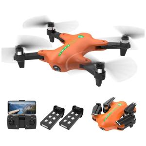 Drone LM10 com Camera 4K e Estojo de Transporte, Laranja