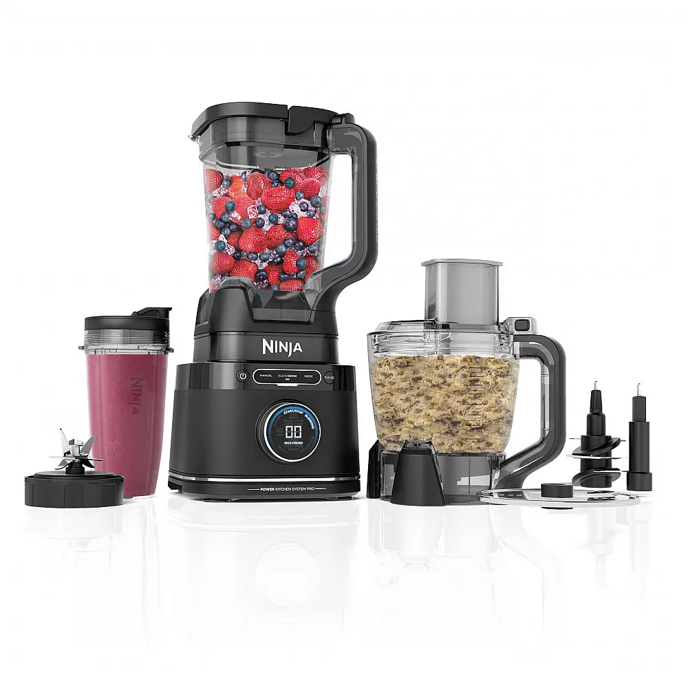 Liquidificador Ninja TB401 Sistema de Cozinha BlendSense Preto 2,1L 1200W 120V