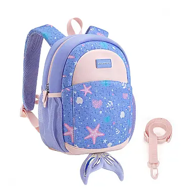 Mochila infantil mommore sereia verde