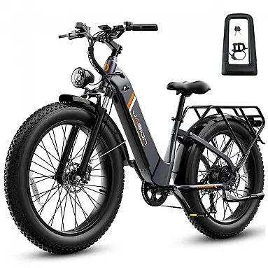 Bicicleta elétrica Jasion Thunder preto