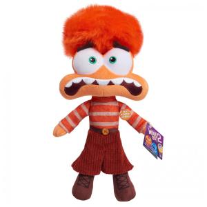Pelúcia Falante Personagem Ansiedade 20 cm de Altura, Divertida Mente 2, para Crianças de 3 Anos ou Mais