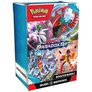 Pacote de Boosters Exclusivo Pokémon TCG Scarlet & Violet Paradox Rift com 6 Pacotes