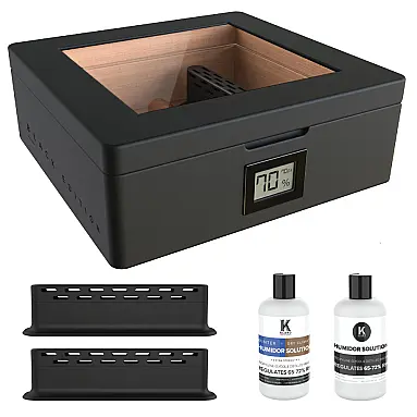 Humidor Case Elegance MAG Preto