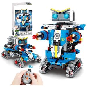 NEWRICE Kit de Construção Robótica c, 611 Peças 2 Motores Potentes Desenvolve a Criatividade, Idade 10